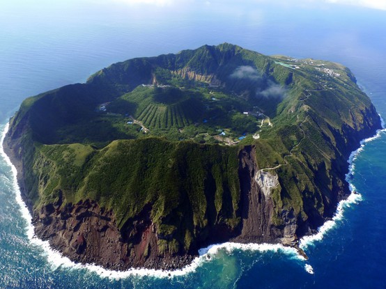 Photo:  Aogashima island 